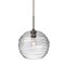 Besa Lighting Wave 10 Cord Pendant, Clear, Bronze Finish, 1x60W Incandescent 1JT-462761-BR - alternate 1